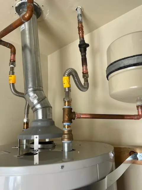 Water heater installation and plumbing repair in Eucalyptus Hills